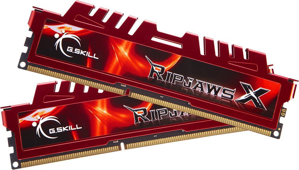 Memorie RAM G.Skill RipjawsX, F312800CL10D16GBXL, 16GB (2x8GB) DDR3, 1600MHz, CL10, 1.5V