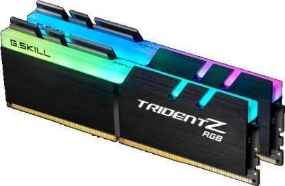 Memorie RAM G.Skill Trident Z, F4-3200C16D-32GTZRX, DDR4, 32 GB, 3200MHz, CL16