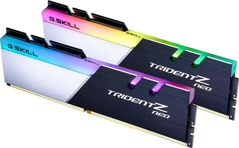 Memorie RAM GSKill Trident Z Neo, F4-3600C18D-16GTZN, 16GB, DDR4, 3600MHz, CL18, Dual Channel Kit