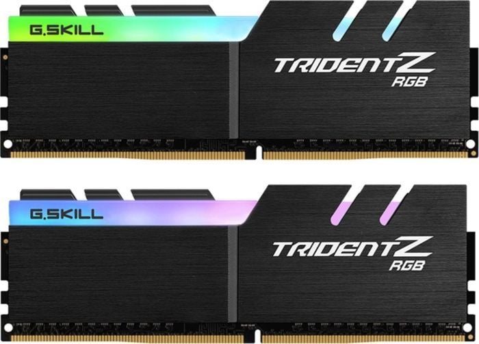 Memorie RAM GSKill Trident Z RGB, F4-3600C16D-32GTZRC, 32 GB, 2x16GB, DDR4, 3600MHz, CL16, Dual Channel Kit