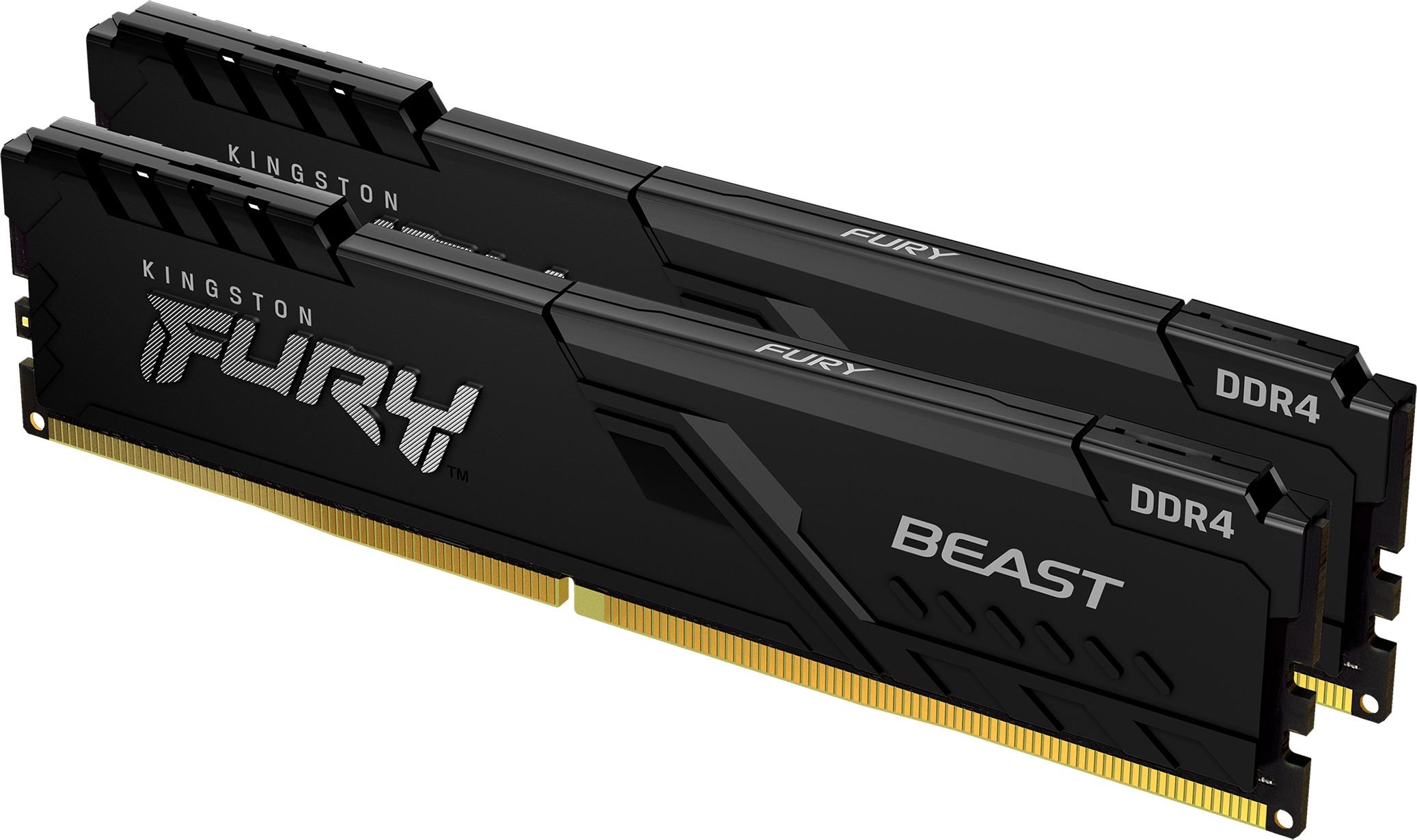 Memorie RAM Kingston FURY Beast, KF426C16BBK2/8, 8GB 2X4GB, DDR4, 2666MHz CL16, Dual Channel Kit