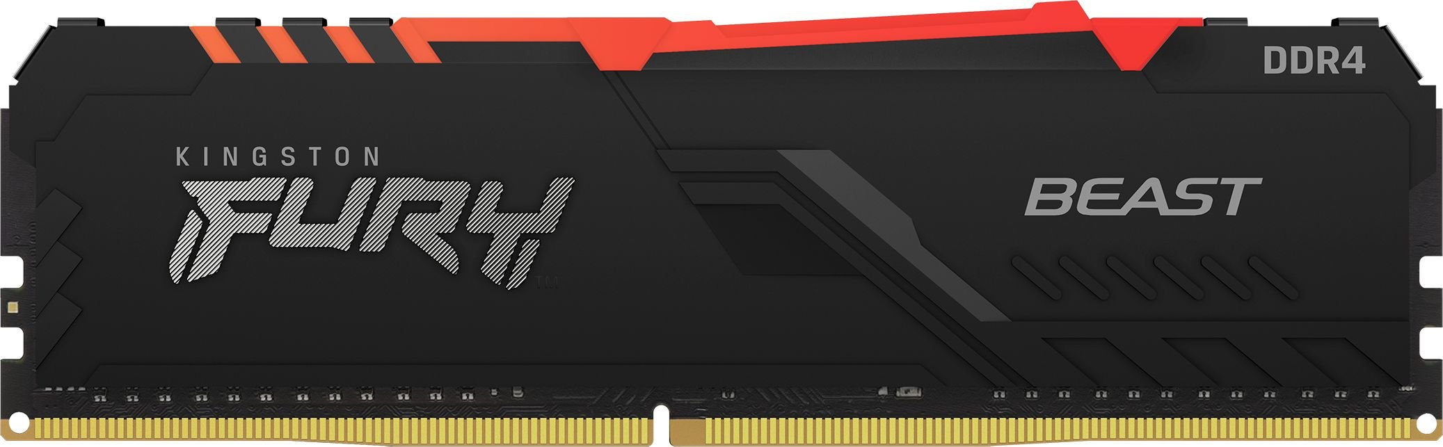Memorie RAM Kingston FURY Beast RGB, KF436C18BBA/32, 32GB, DDR4, 3600MHz, CL18