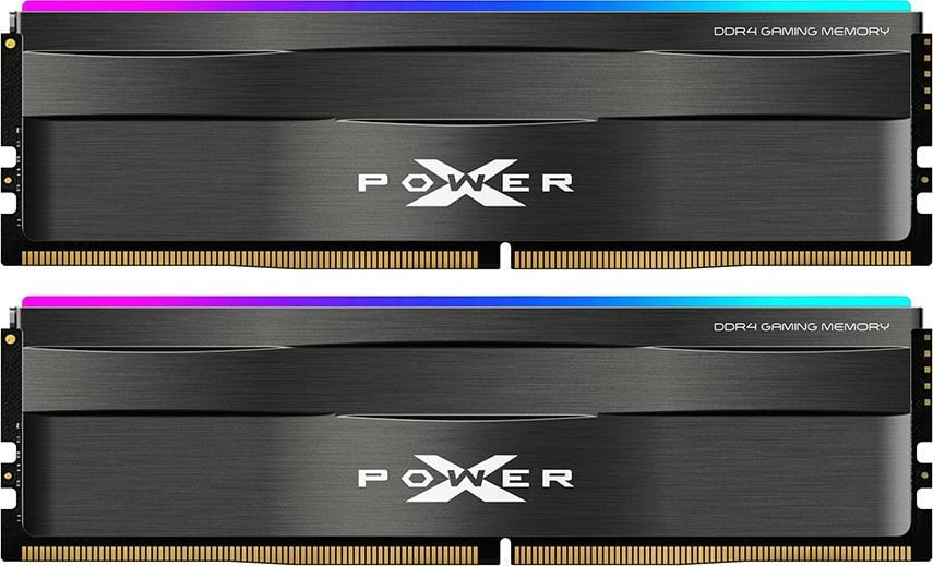 Memorie RAM Silicon Power XPOWER Zenith RGB, SP016GXLZU320BDD, 16GB 2x8GB, DDR4, 3200MHz, CL16, 1.35V