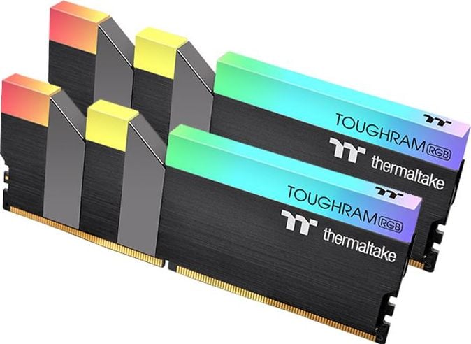 Memorie RAM Thermaltake Toughram RGB, 16GB, DDR4, 4400MHz, CL19, Dual Channel