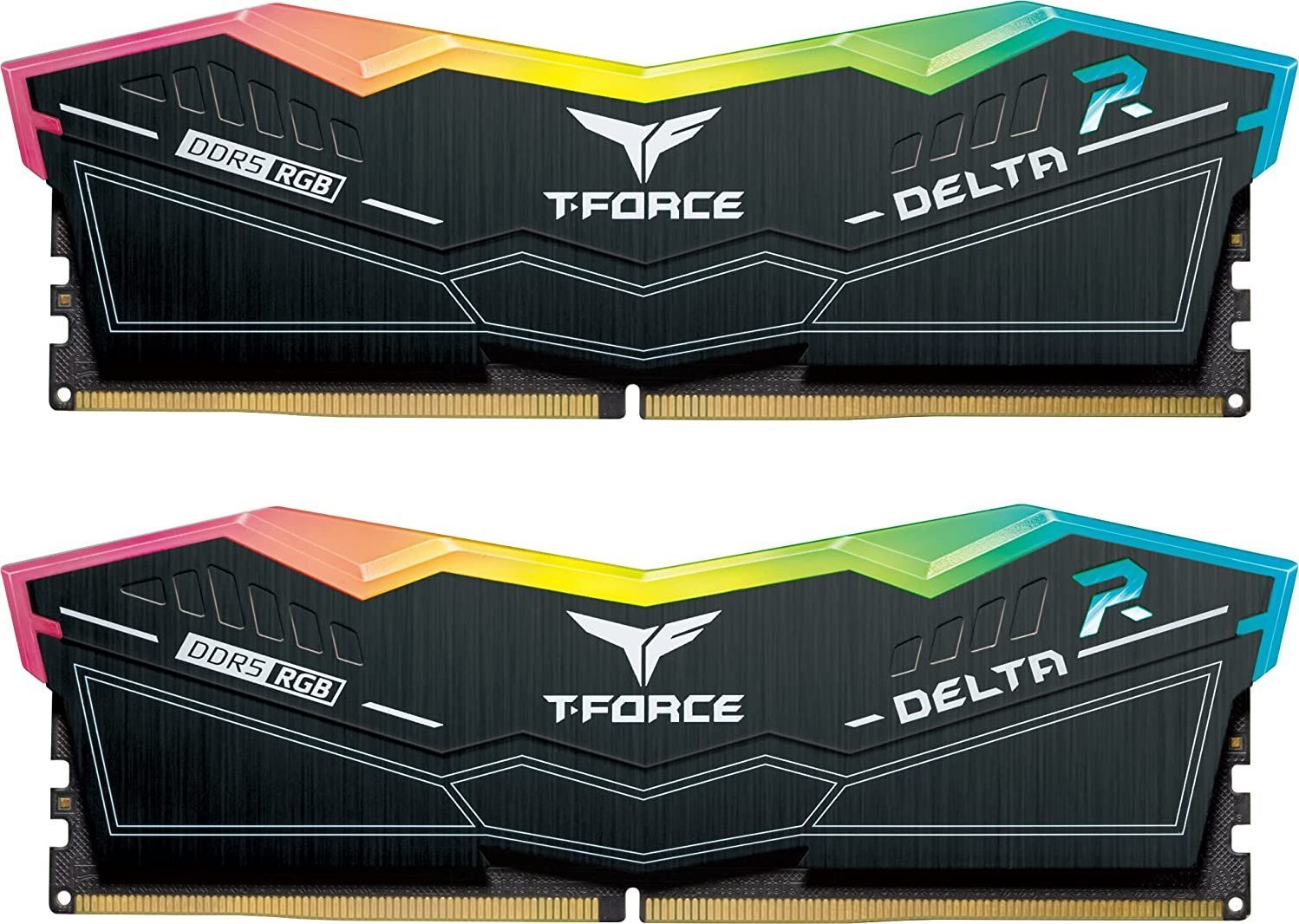 Memorie Team T-Force Delta, RGB, 32GB (2 x 16GB), 288-Pin, DDR5 SDRAM, 6200 (PC5 49600), CL38, 1.25V