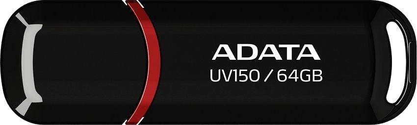 Memorie USB ADATA UV150, 64GB, USB 3.0, Negru