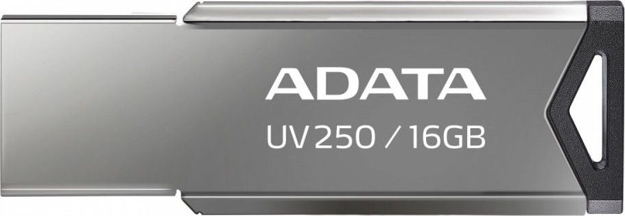 Memorie USB adata uv250 16gb 2.0 metalic argintiu