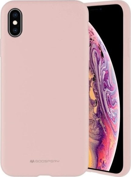 Mercury MERCURY SILICONE CASE IPHONE 15 PRO MAX (6.7), PINK SAND / PUDROWY RÓŻ