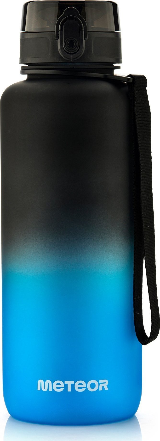 Cani filtrante - Meteor Bidon sportowy Meteor 1500 ml czarny/niebieski Uniwersalny