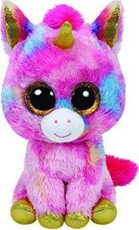 Meteor Maskotka TY Beanie Boos Fantasia kolorowy jednorożec 15cm (36158)