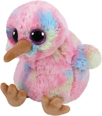 Jucărie de pluș Meteor TY Beanie Boos - Pasăre Kiwi, 15 cm (36213)