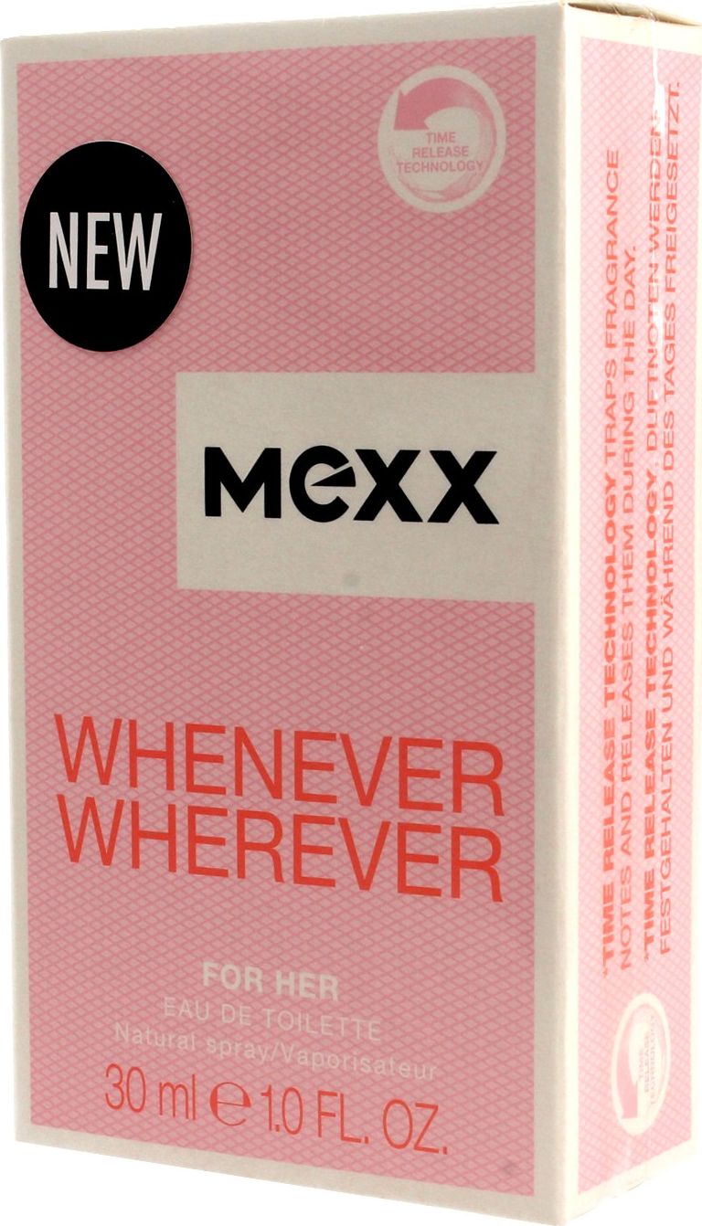 Apa de toaleta Mexx Whenever Wherever Women, 30 ml