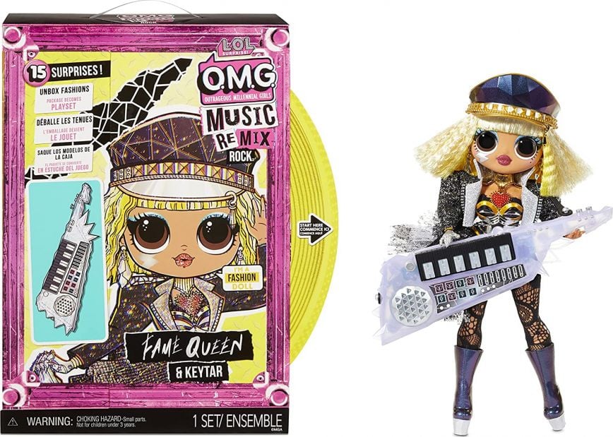 MGA Doll LOL Remix Rock, Fame Queen și Keytar
