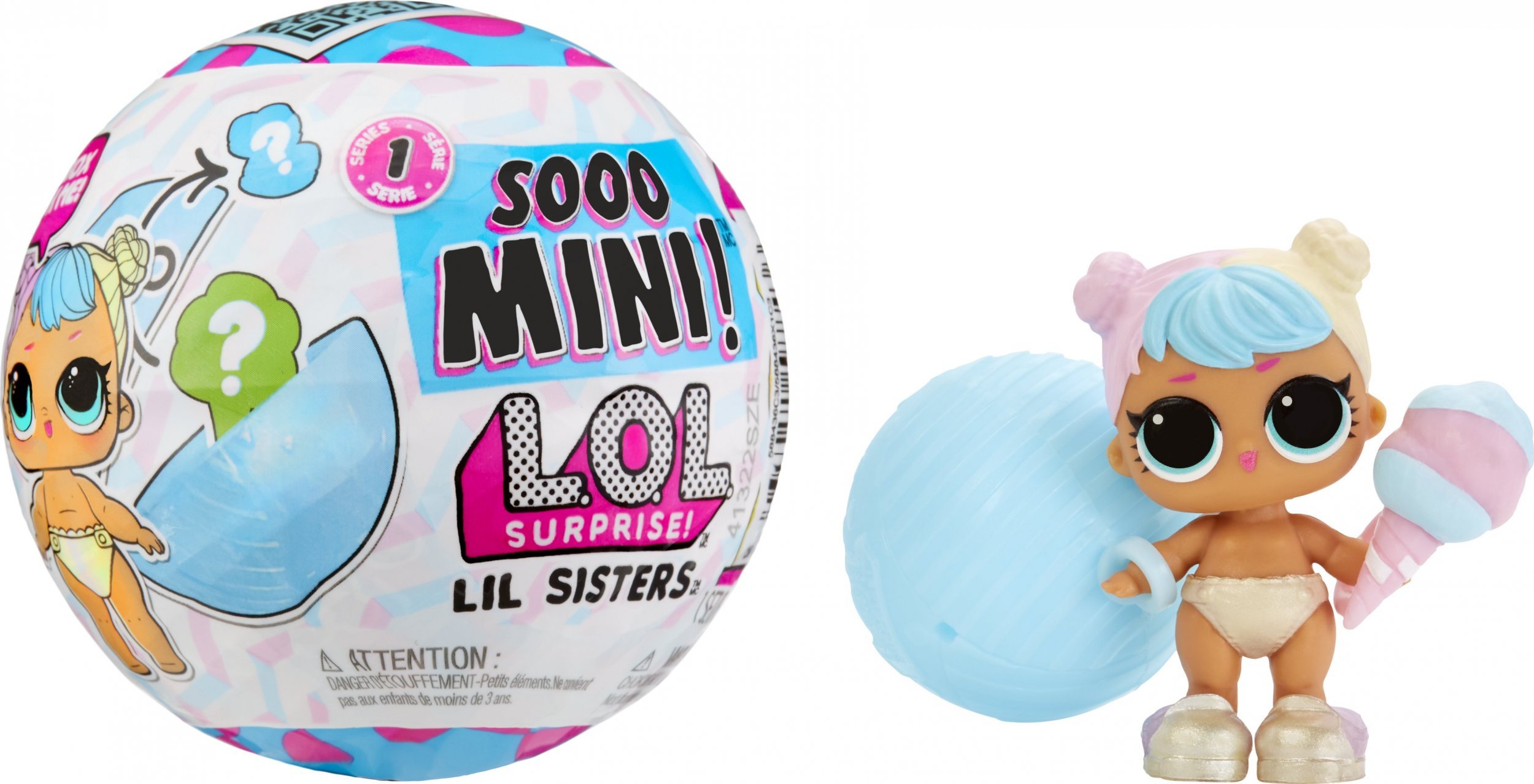 MGA LOL Surprise Sooo Mini! Papusa in minge Lil Sisters p24 588436