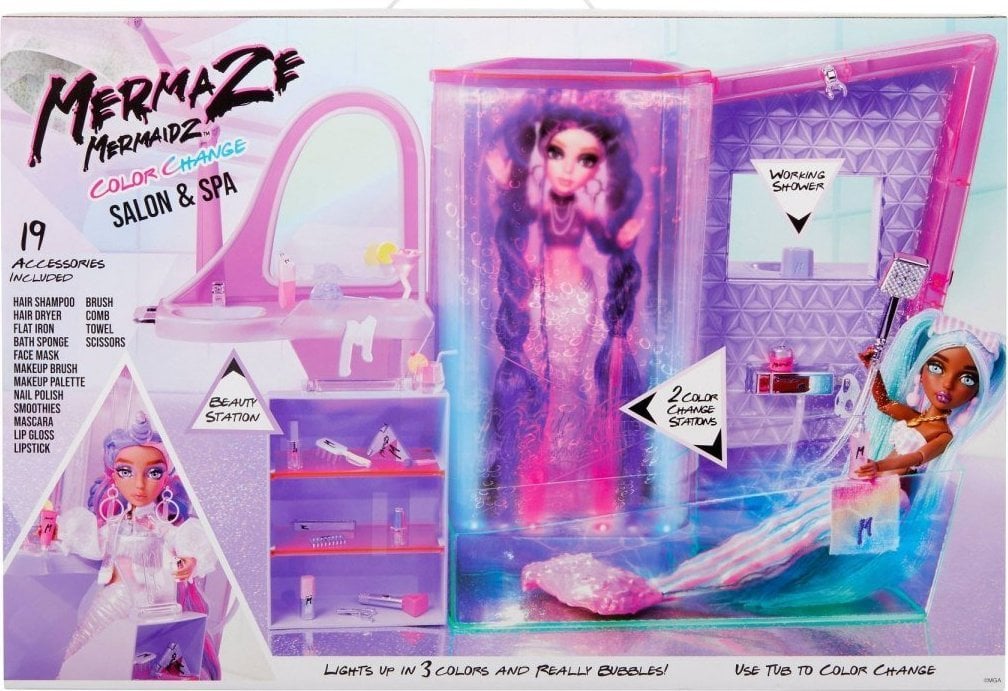 ◘ MGA Entertainment Mermaze- Salonul Sirenzelor Set de joacă și construcții