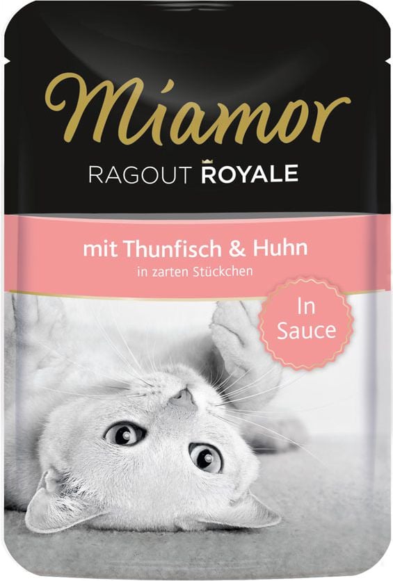 Miamor ragout Royale ton pungă și pui în sos - 100g