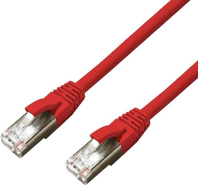 MicroConnect CAT6A S/FTP 2m Roșu LSZH