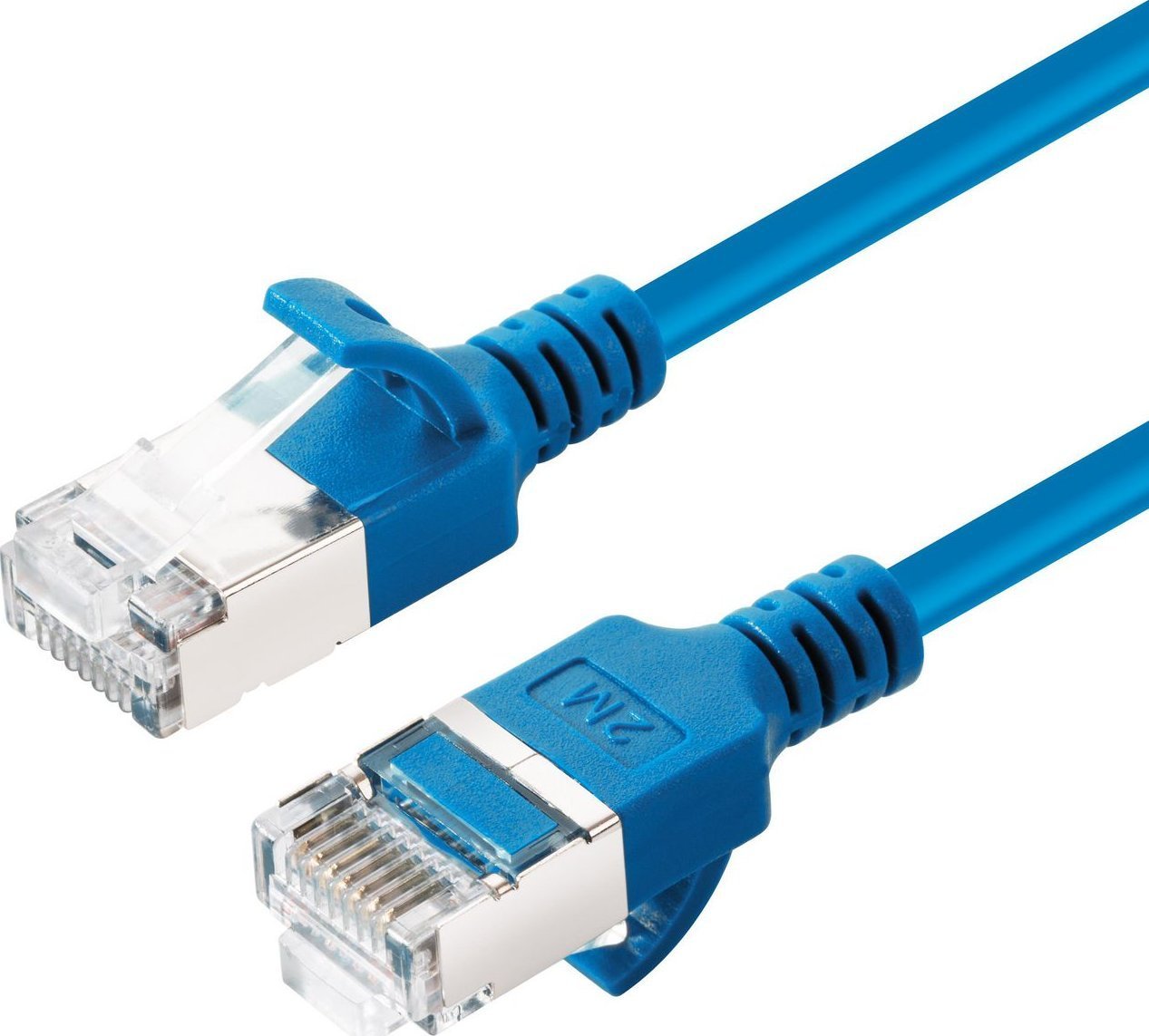 MicroConnect CAT6A U-FTP Slim, LSZH, 0.25m