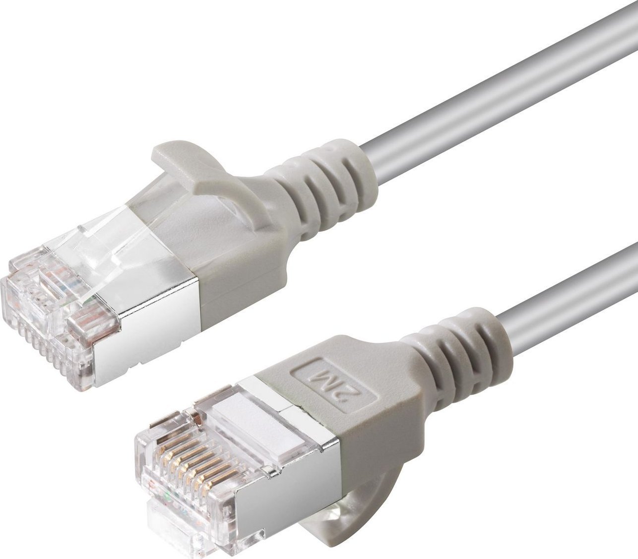 MicroConnect CAT6A U-FTP Slim, LSZH, 10m