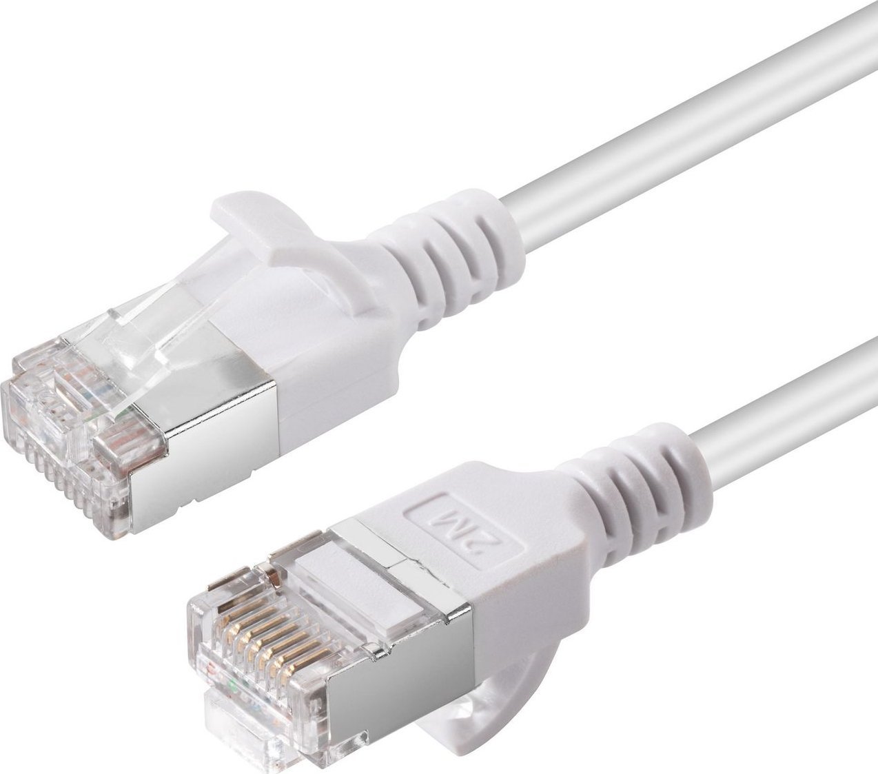 MicroConnect CAT6A U-FTP Slim, LSZH, 1m