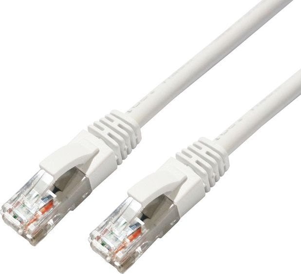 MicroConnect CAT6A UTP 1,5m alb LSZH