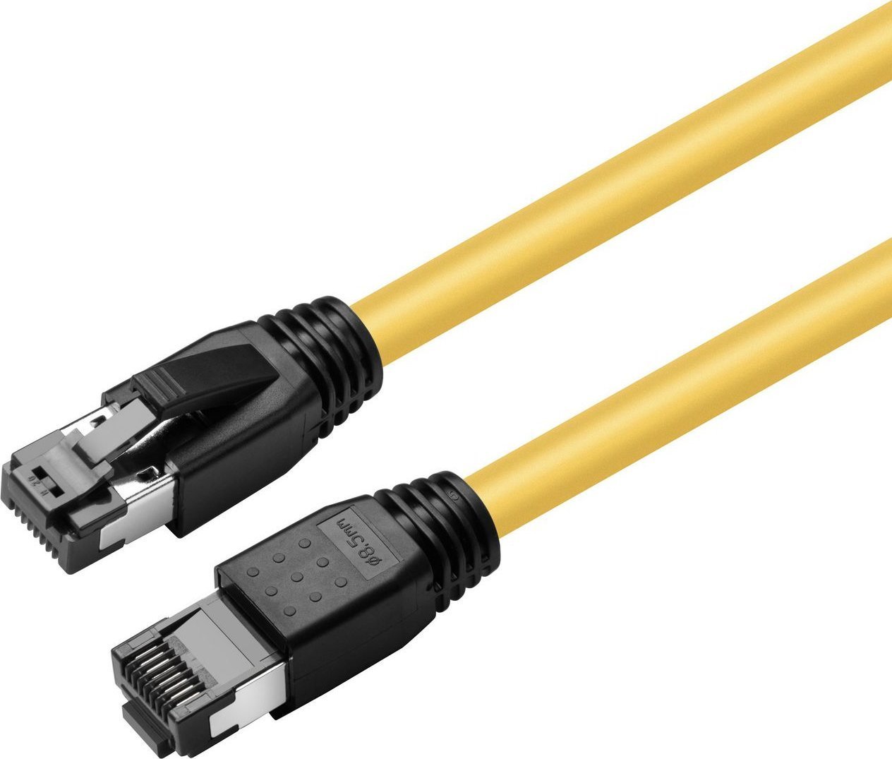 MicroConnect CAT8.1 S/FTP 1m Galben LSZH