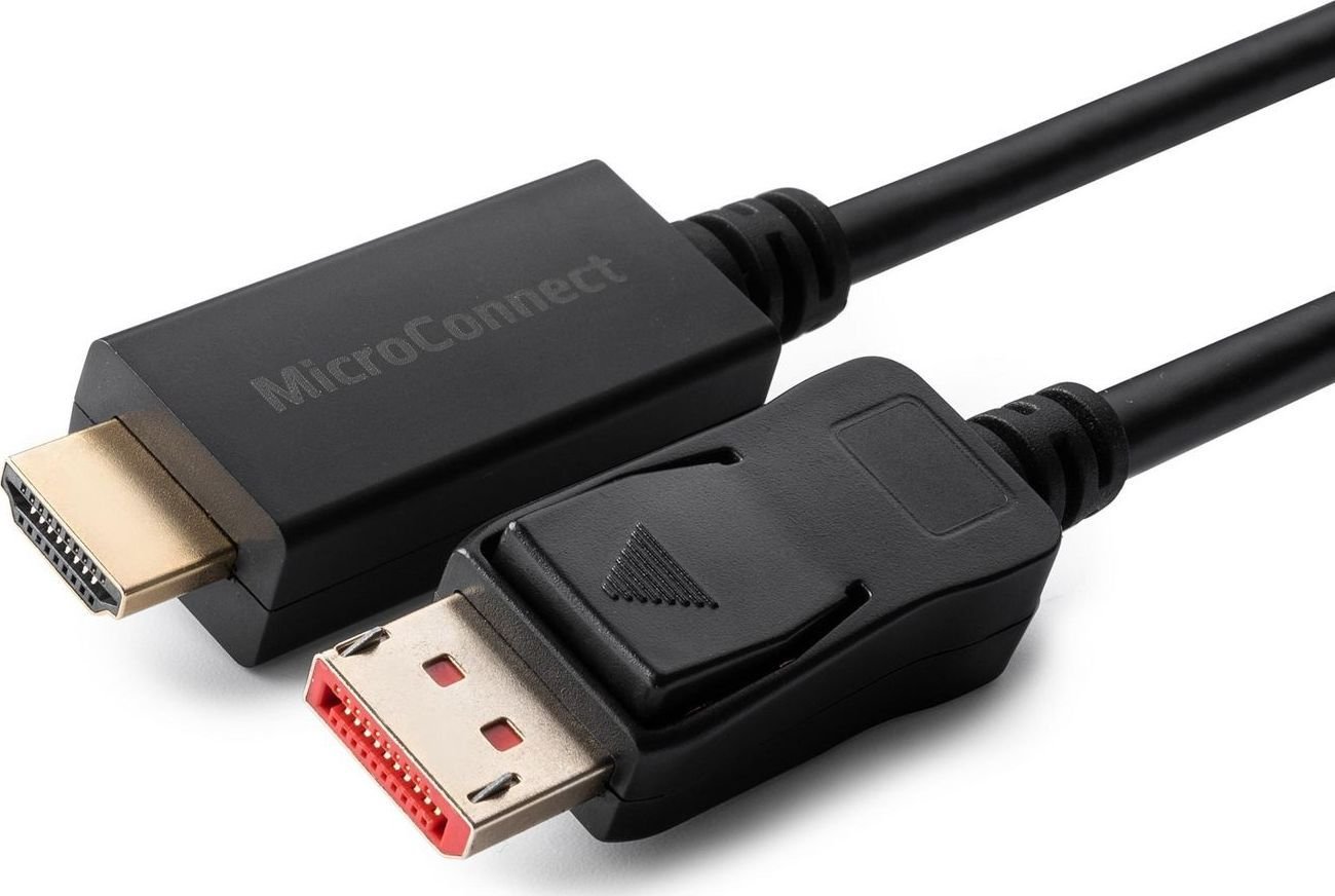 MicroConnect DisplayPort - cablu HDMI 1,5 m negru (MC-DP-HDMI-1504K)