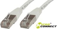 Cablu microconnect cablu CAT 5E FTP 5m PVC alb (B-FTP505W)