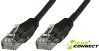 MicroConnect Patchchord U/UTP CAT5e, PVC, negru, 7,5 m (B-UTP5075S)