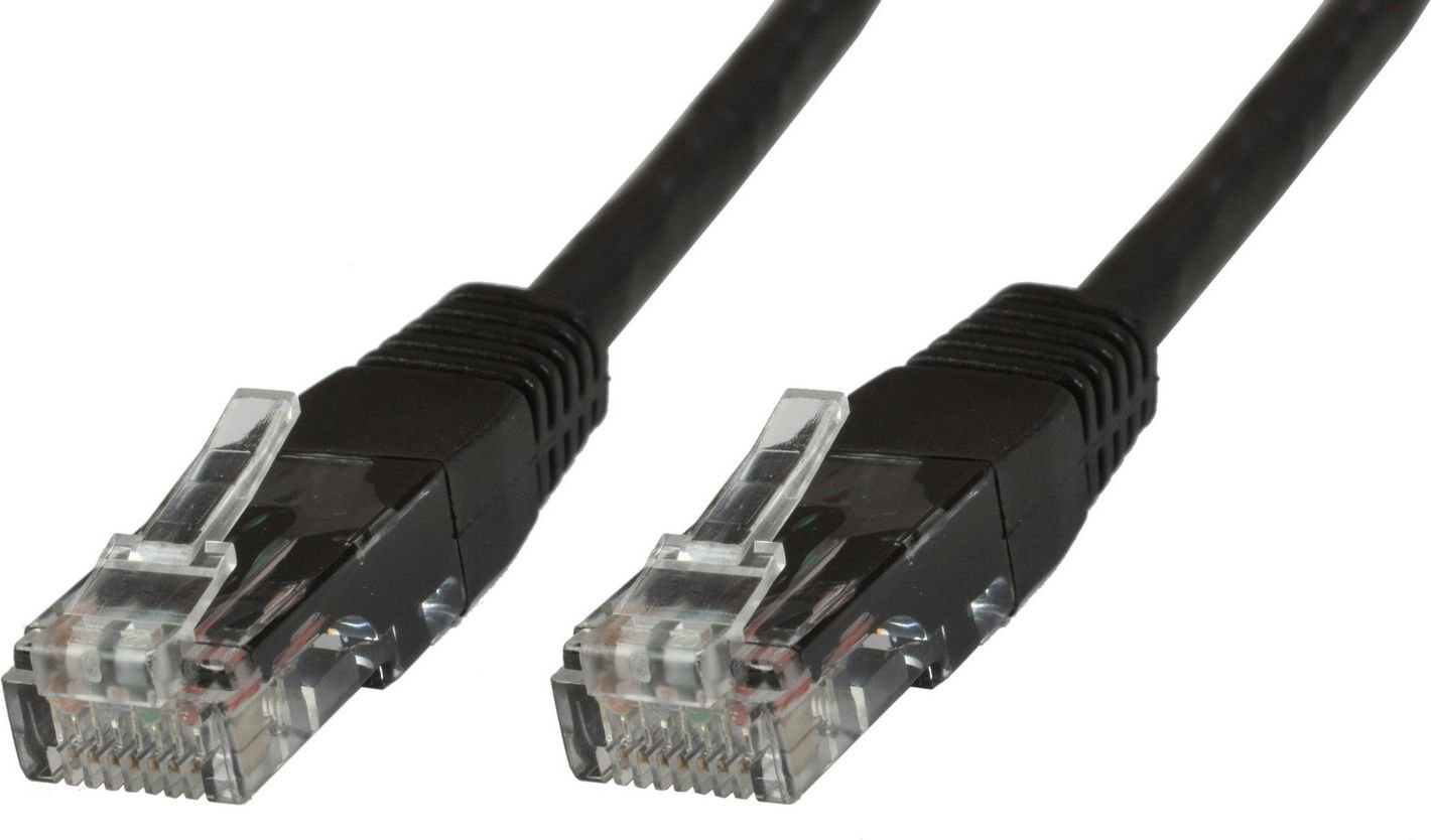 RJ-45 / RJ-45 5e U / UTP negru 5p. 15m (V-UTP515SVP)