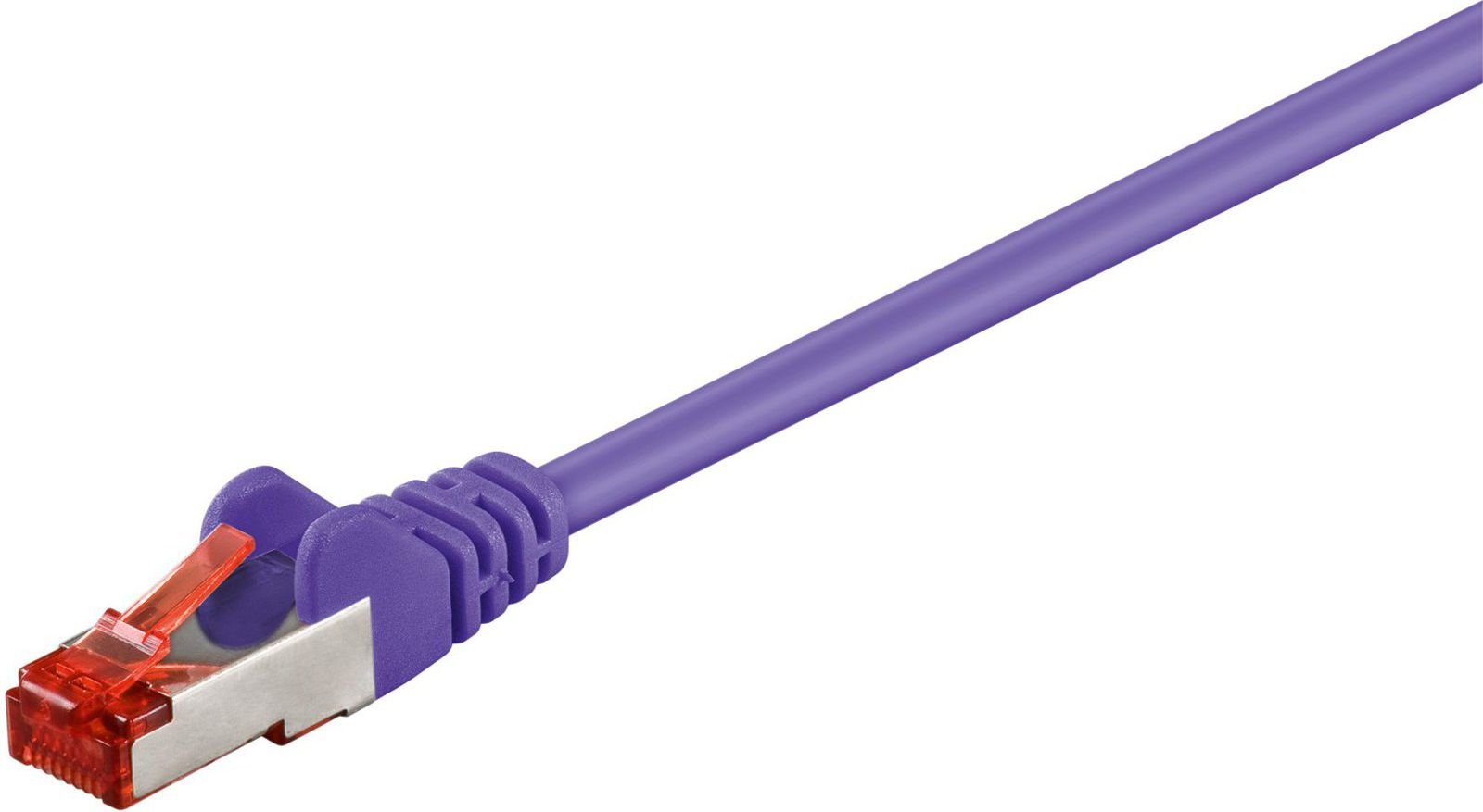 MicroConnect RJ-45/RJ-45 cat.6 F/UTP Violet 0,25 m (B-FTP60025P)