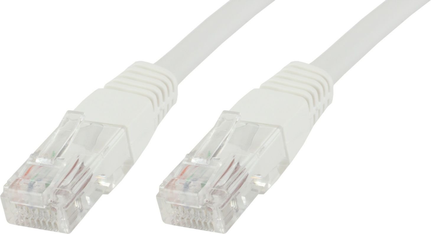 RJ-45 / RJ-45 Categoria 6 U / UTP 0,4m alb (UTP6004W)