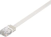 MicroConnect RJ-45/RJ-45 cat.6 U/UTP Alb 15m (V-UTP615W-FLAT)