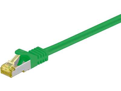 MicroConnect S/FTP CAT7 1m Verde LSZH - SFTP701G