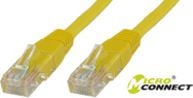Cablu microconnect U / UTP CAT5e 1M Galben PVC (B-UTP501Y)