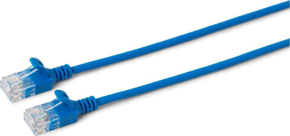 MicroConnect U/UTP CAT6A Slim 15M Blue