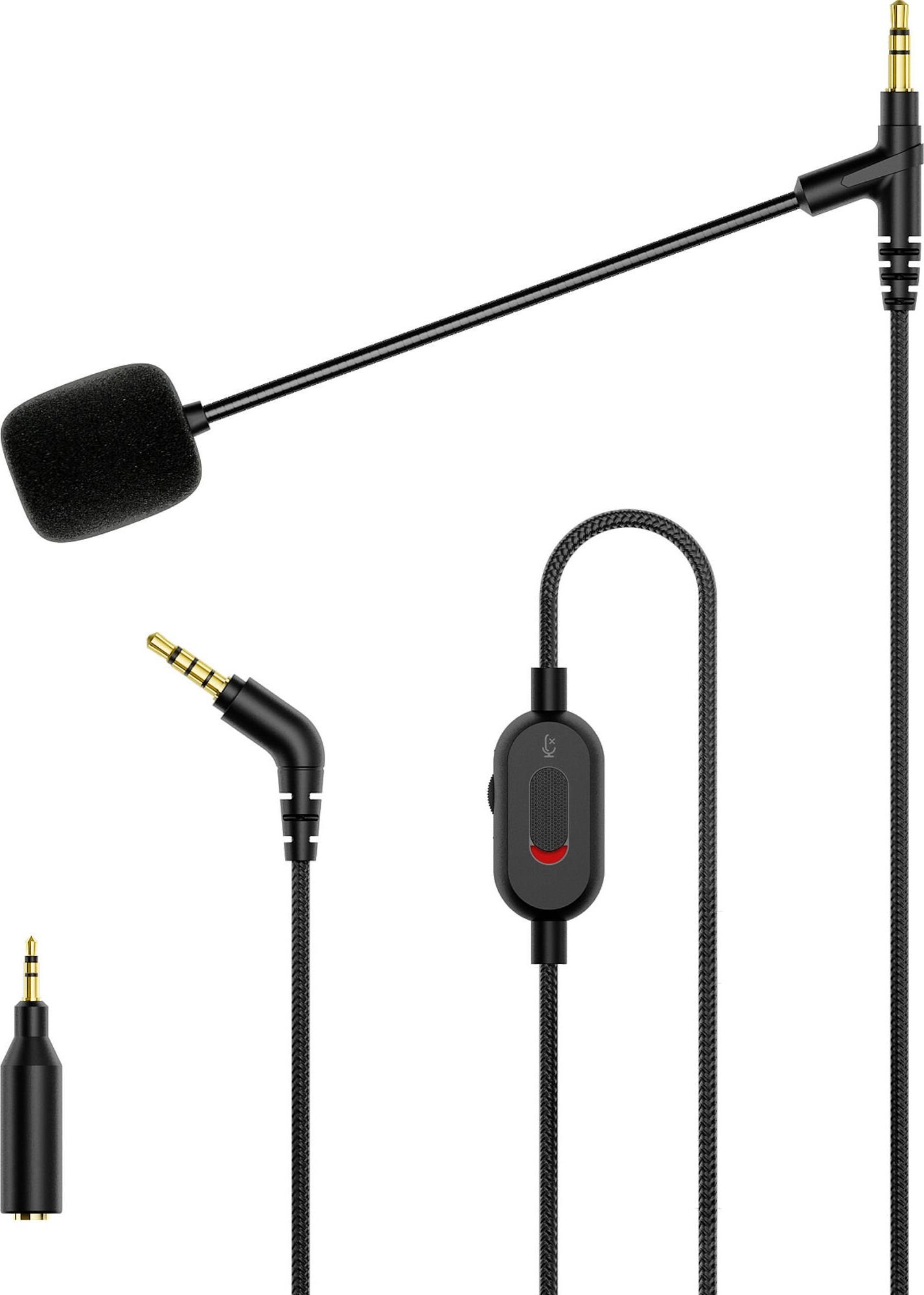 Microfon audio MEE Cablu audio Clearspeak Boom negru