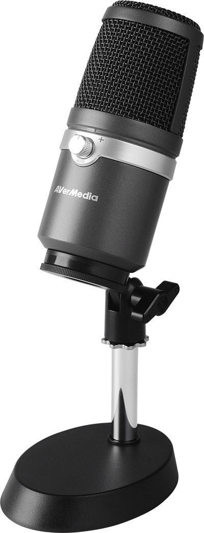 Microfon AverMedia Gaming AM310 USB, Digital, Negru