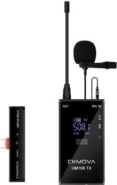 Microfon wireless USB C CKMOVA UM100 Kit3