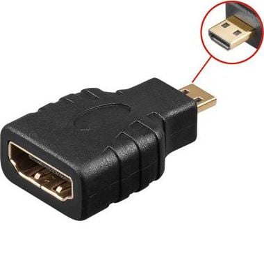 microHDMI HDMI Negru (HDM19F19MM)