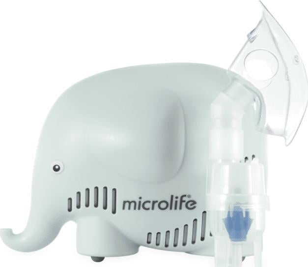 INHALATOR PENTRU COPII Microlife NEB 410, alb,8 ml,forma elefant