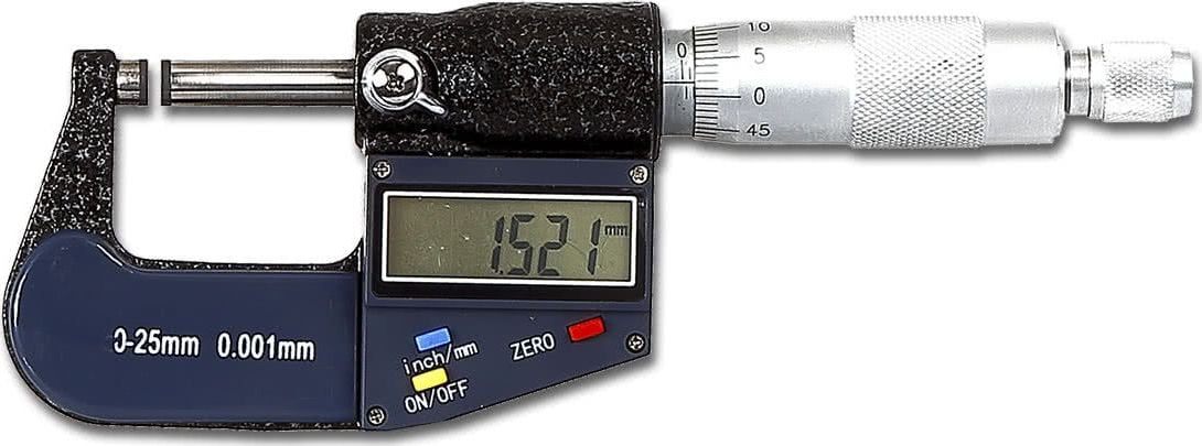 Micrometru Proline, 25 mm, precizie 0.001 mm, carcasa aluminiu