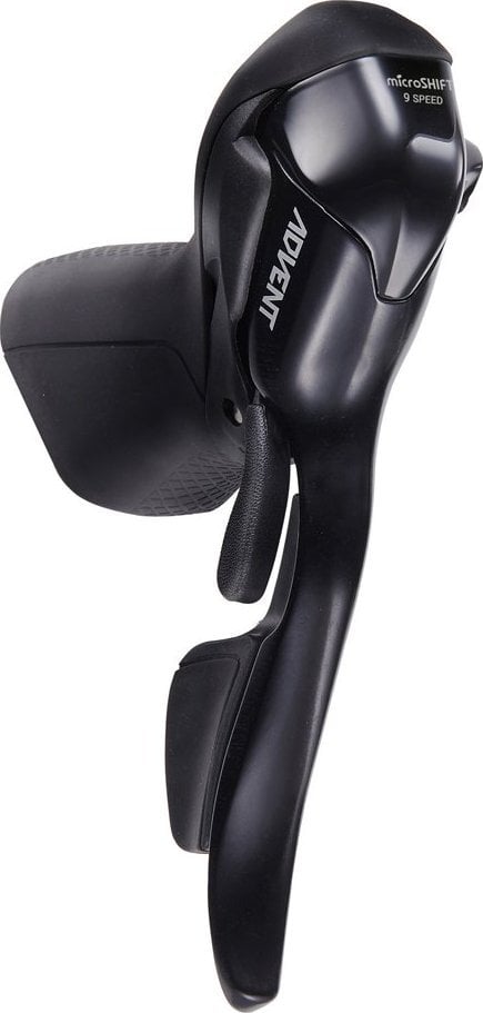 Microshift MICROSHIFT ADVENT Pârghie Mâna dreaptă 9 viteze Nu compatibil Shimano Dual Control Black (NOU)