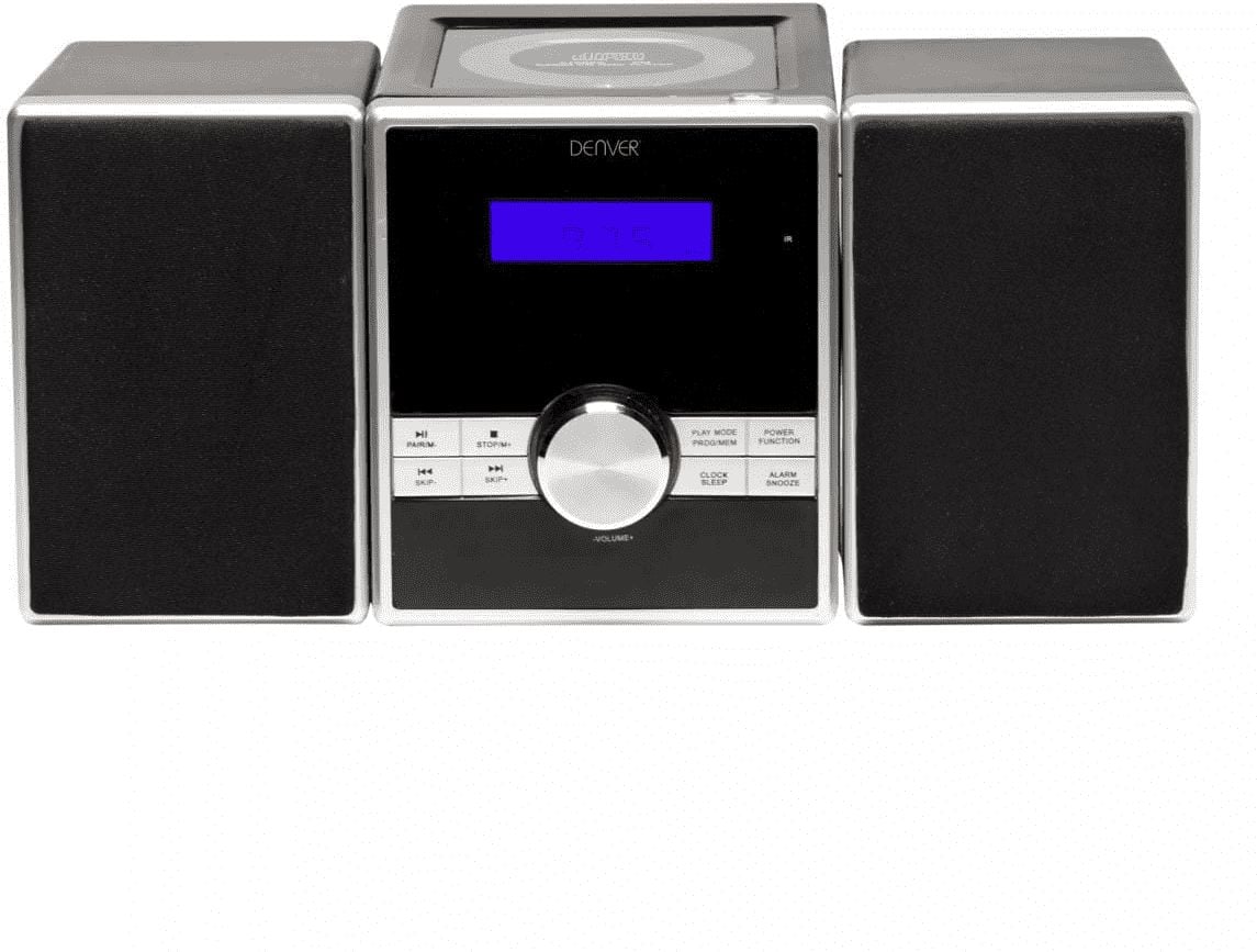 Sisteme audio - Microsistem Audio cu redare prin Bluetooth/CD/MP3/USB Denver MCA-230 cu radio PLL-FM, CD player si AUX-IN