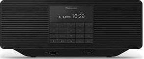 Microsistem audio Panasonic RX-D70BTEG-K, CD player, FM, DAB, Bluetooth, USB, 2+2W (RMS), MP3, Bass Sound mode, AUX