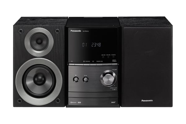 Microsistem audio Panasonic SC-PM602EG-K, 40W, USB, Bluetooth, Negru