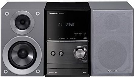 Microsistem audio Panasonic SC-PM602EG-S, 40W, USB, Bluetooth, Argintiu