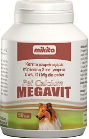 MIKITA PET-CALCIUM /MEGAVIT/ 50buc