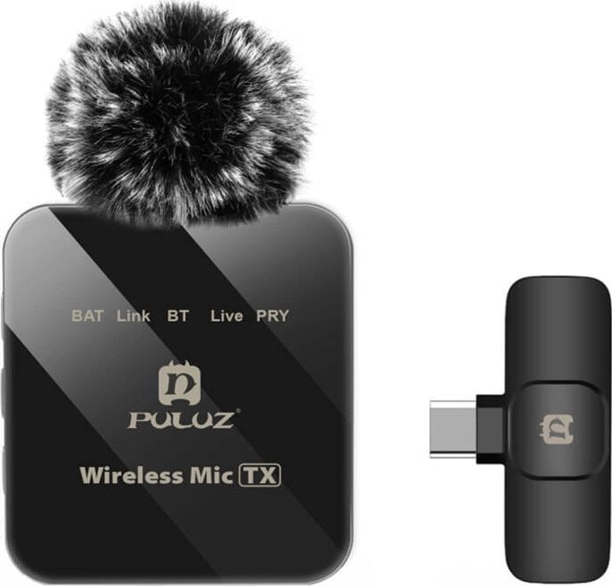 Mikrofon Puluz Mikrofon bezprzewodowy PULUZ PU648B (USB-C)