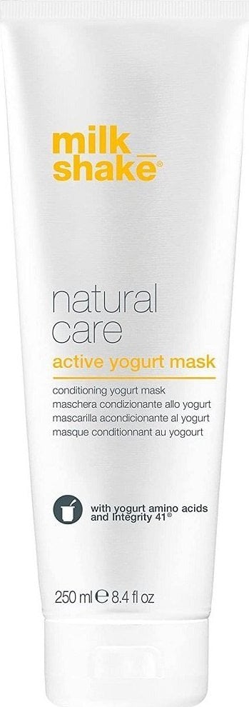 Milk Shake Milk Shake Natural Care Active Yogurt Mask masca de par regeneranta cu iaurt 250ml